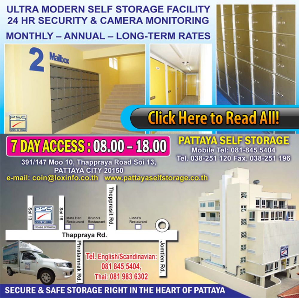 Pattaya Self Storage Dandk Organizer